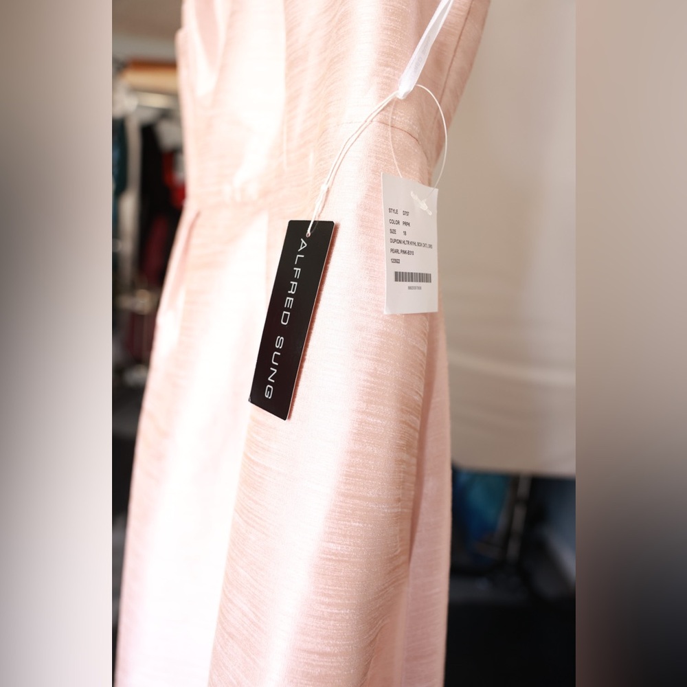 Alfred Sung Pink Sleeveless Dress - Picture 6 of 8